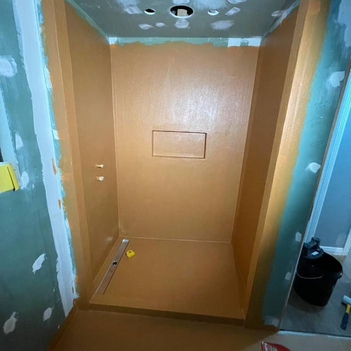 bathroom waterproofing